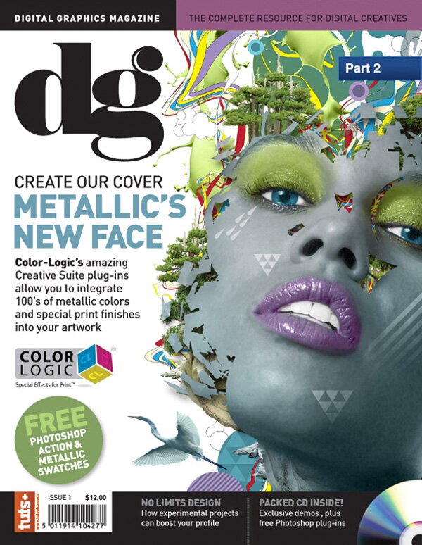 Color-Logic to Create a Magazine Cover Part 2