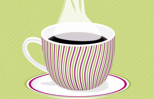 Cafe Style Coffee Art in Adobe Illustrator