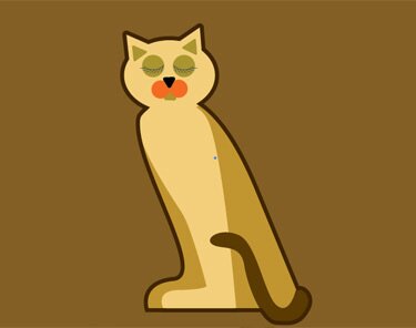 Designing a Kitty in Illustrator