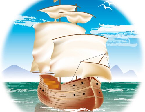 Create a Classic, Sailing Ship in Illustrator CS5 