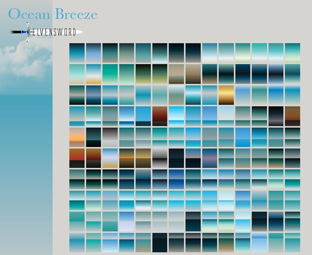 Ocean Breeze - 75 Gradients
