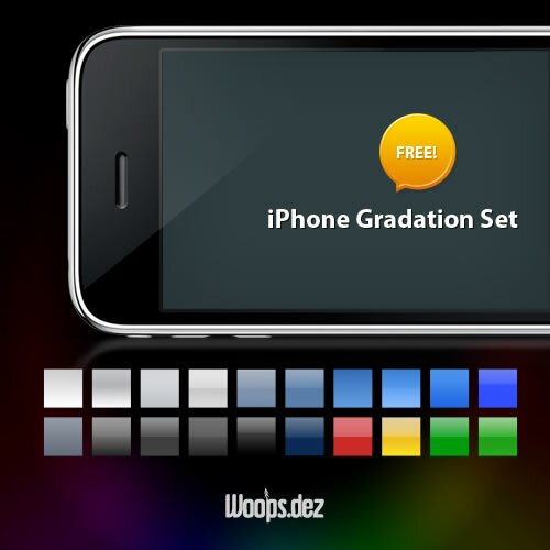 iPhone Gradation Set - 20 Gradients