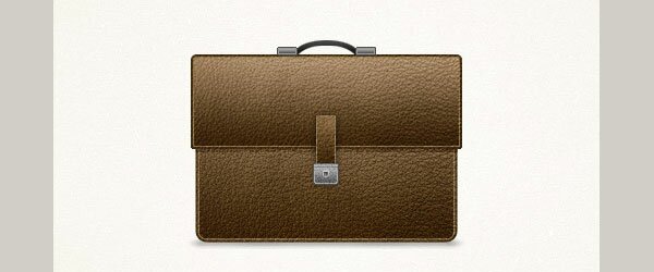 How To Create a Detailed Briefcase Icon in Photoshop