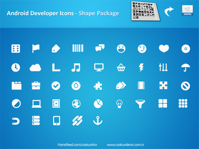Androids_Icons_Shape_Pack