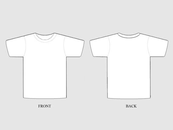 Download free Customizable T-shirt Template