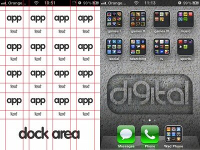 Iphone4 Backgrounds on Iphone4 Retina Display Wallpaper Templates