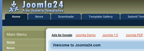 joomla template 1 Top 10 Free Joomla Template Download Websites