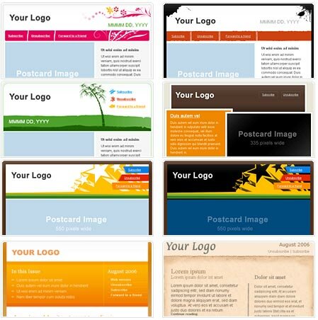 Free email newsletter templates