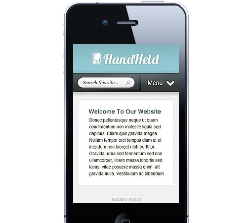 1 Hand Held Mobile Wordpress Best Premium Wordpress Themes For Mobile