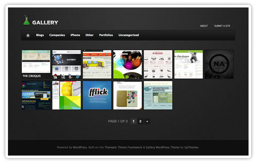 Gallery - Free WordPress Theme 2011