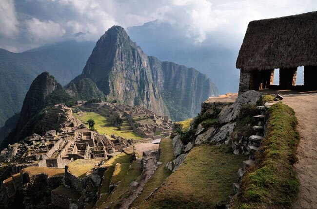 The Machu Picchu Guard Tower wonderland wallpaper