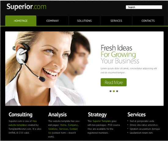 beautifulhtml7 30+ Fresh and Free HTML5 and CSS3 Templates