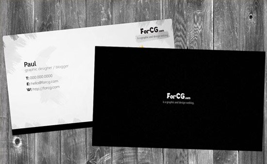 create grunget ready business card print design tutorials 35 Great Print Ready Designs Tutorials