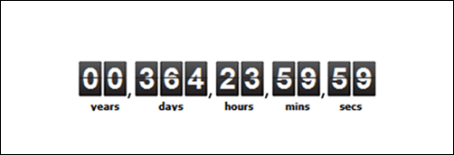 jQuery Countdown with Background and Overlay