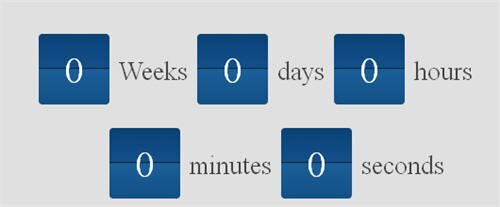 jQuery Count Down 14 36 Useful jQuery CountDown Plugins