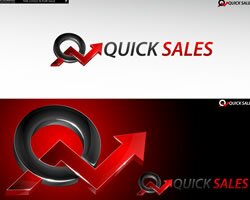 Quick sales 3d Logo