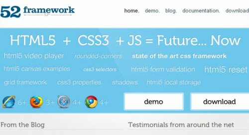 HTML5 CSS3 Framework