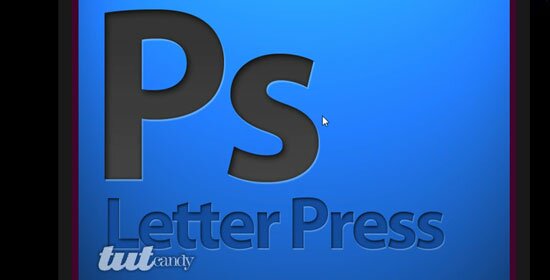 Letterpress Emboss Text Effect