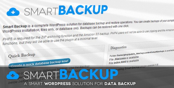 wordpress-smart-backup