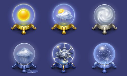 Magic Weather Icons by Iconka.com