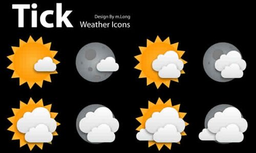 Tick Weather Icons
