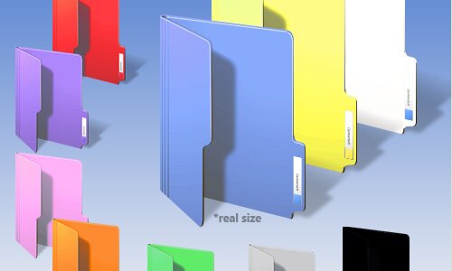 21 Color Folder Icons