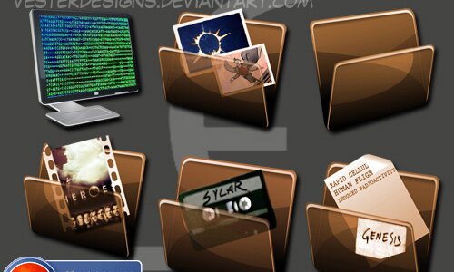 24 Heroes Folder Dock Icons