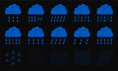 7 Weather Icons