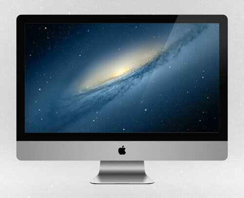 Apple iMac 27 12 Free iPhone, iPad, iMac PSD Mockup