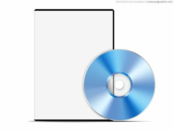 DVD PSD web template1 20 Free CD & DVD Cases PSD Templates