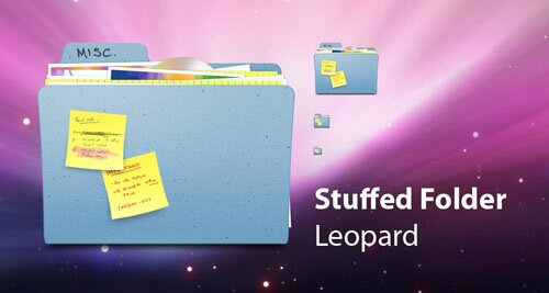 Stuffed Folder   Leopard