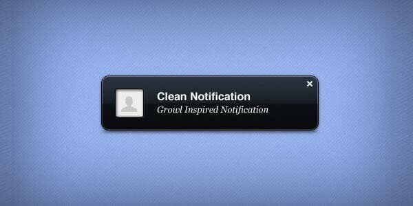 . Clean Notification