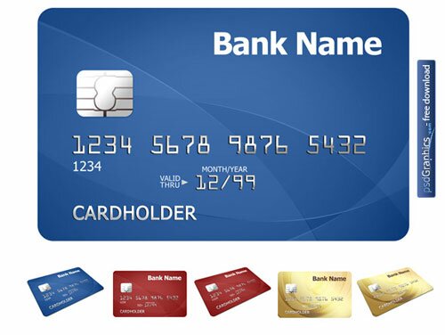 credit card template