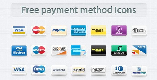 payment method 21 icons