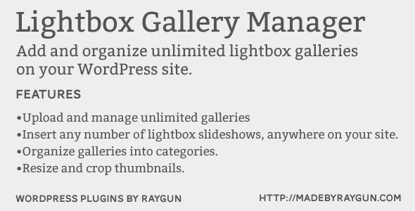 Lightbox-Gallery-Manager