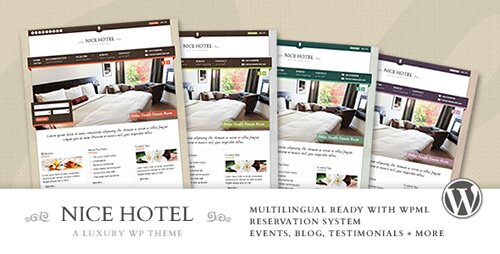 nice hotel wordpress theme 10 Great Premium Hotel Wordpress Themes