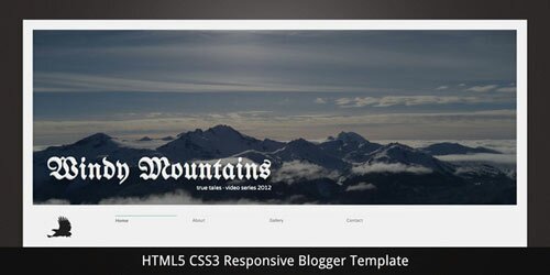 responsive html5 css3 7 Best Blogger Responsive Templates