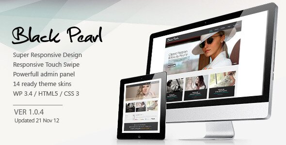 black pearl 12 Premium WordPress Metro Themes
