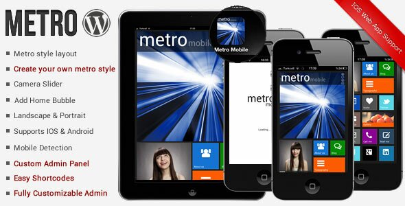 metro mobile premium wordpress 12 Premium WordPress Metro Themes