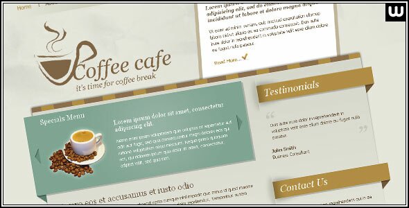coffe cafe html 22 Free & Premium Website Templates