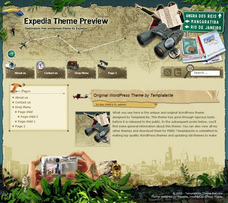 destination 15 Free & PremiumTravel WordPress Themes