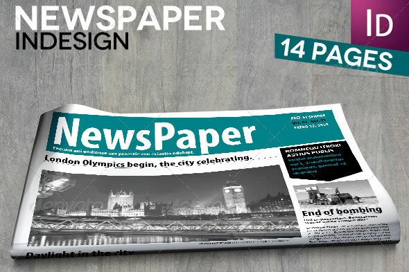 newspapers 10 Best InDesign Newsletter Templates