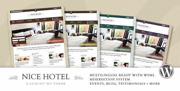 nice hotel wordpress theme 15 Free & PremiumTravel WordPress Themes