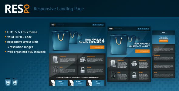 respo-responsive-landing-page