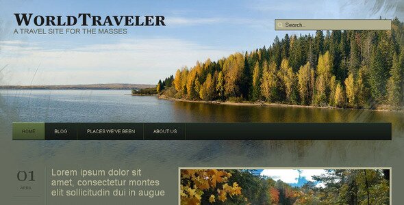 wp world traveler 15 Free & PremiumTravel WordPress Themes