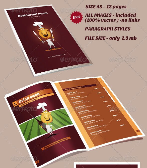 restaurant-menu-brochure-template