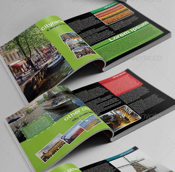 country-information-brochure-template