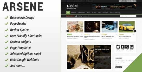 arsene-wordpress-theme