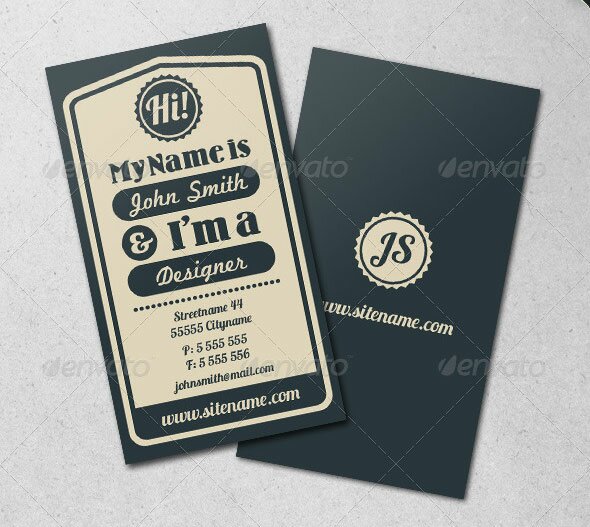 vintage-typographic-business-card