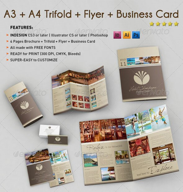 4-pages-brochure-trifold-brochure-business-card